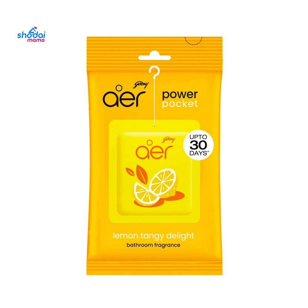 Godrej Aer Power Pocket Lemon Tangy Delight 10gm